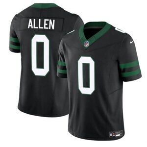 Mens Youths  Kids Braelon Allen Black Vapor Stitched Jersey